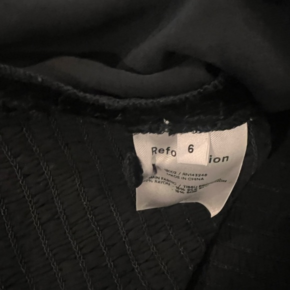 Reformation long sleeve velvet top - Picture 6 of 6